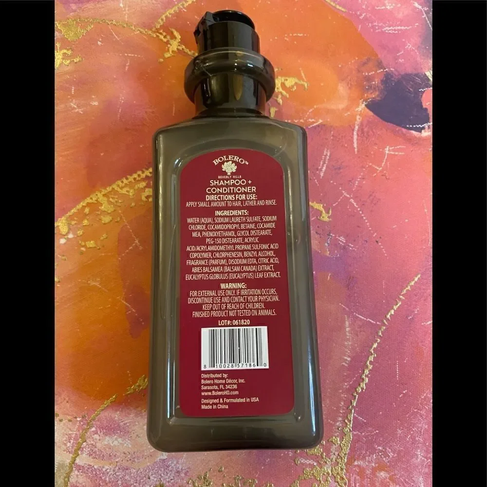 🎉Bolero  2 in 1 shampoo & conditioner 13.5FL OZ